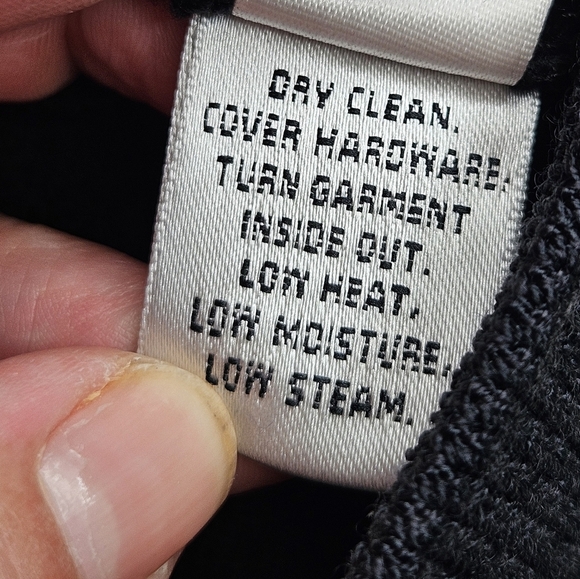 St. John Collection Knit Wool Blend Blazer Black Large Pearl Buttons Size 4 - Picture 7 of 12